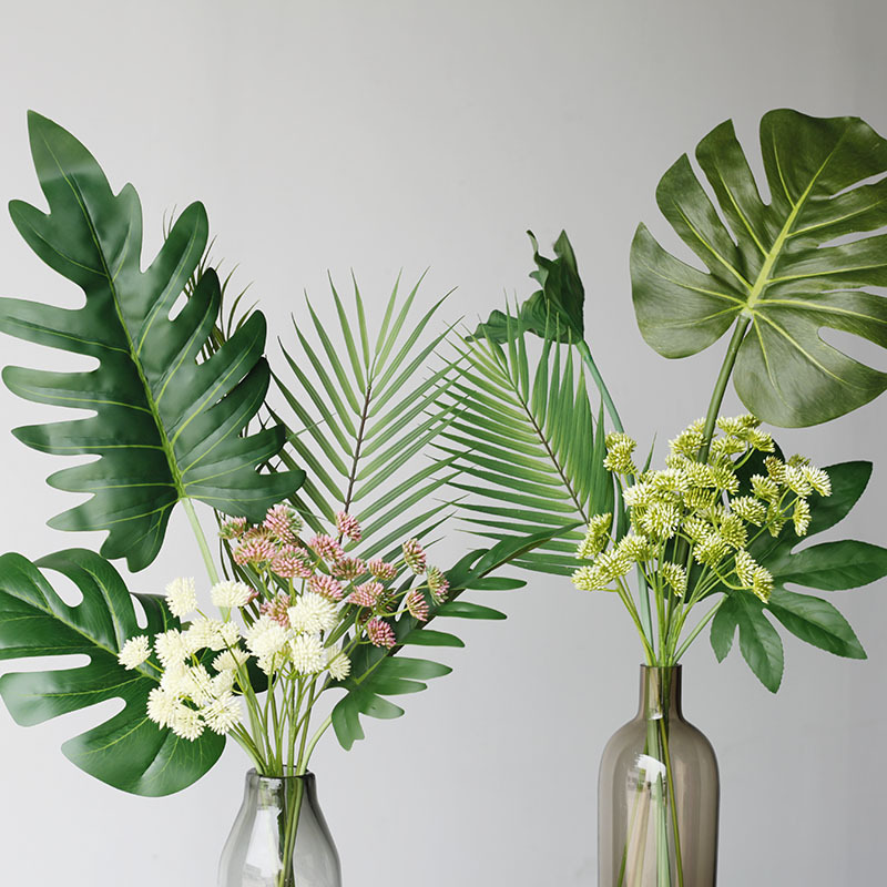 59CM Turtle Leaf Artificial Pl - Monstera Adansonii ulasan dan harga
