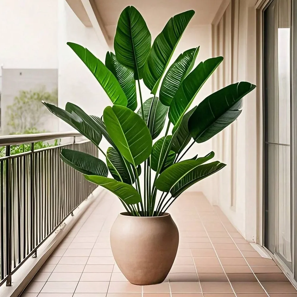 1pc 18 Leaves Artificial Plant - Monstera Adansonii ulasan dan harga