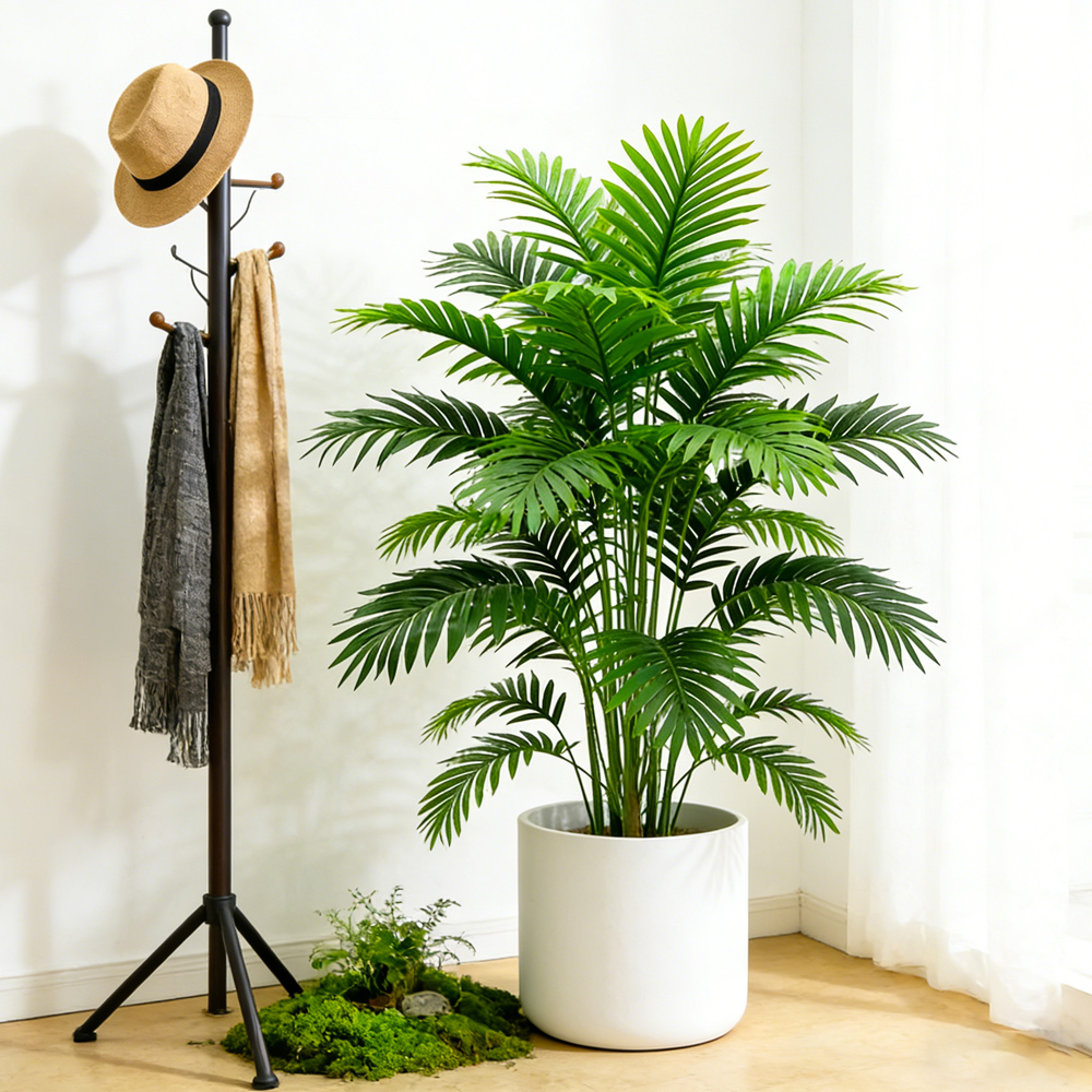 60-80cm Tall Artificial Palm T - Monstera Adansonii ulasan dan harga