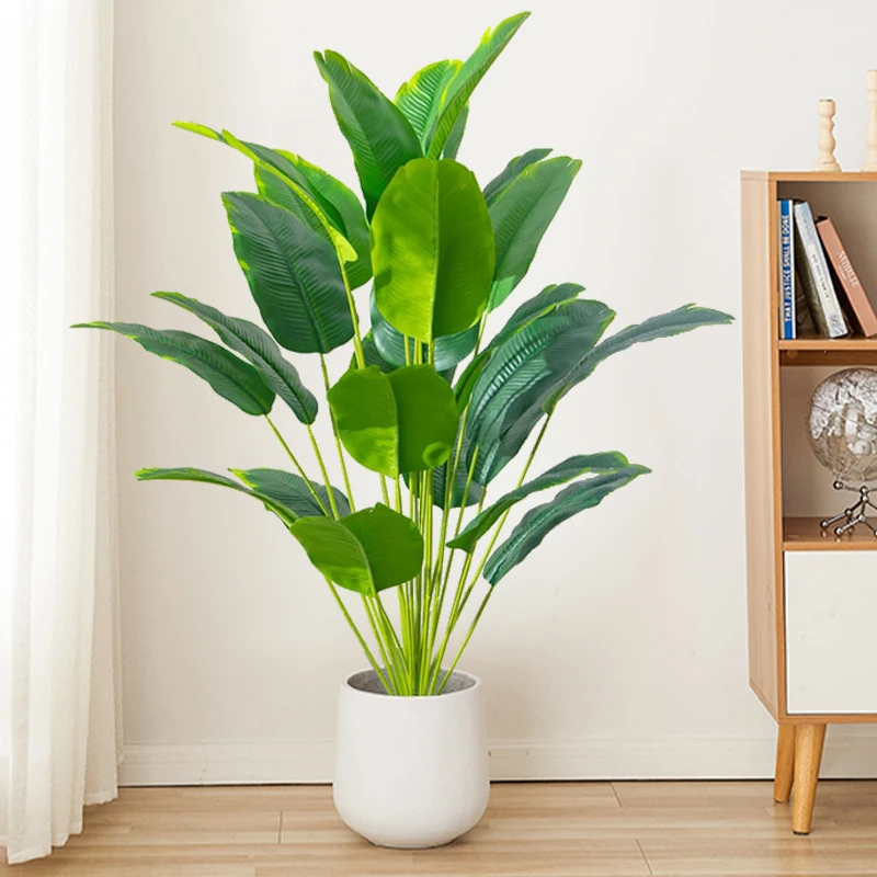 1pc Artificial Plants Large Tr - Monstera Adansonii ulasan dan harga